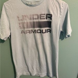 Under Armour Light Blue Short-Sleeve Logo Tee